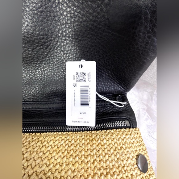 Hammer VIP LG Leather C/B. Chaparral Raffia /Gun Metal. - Picture 15 of 15